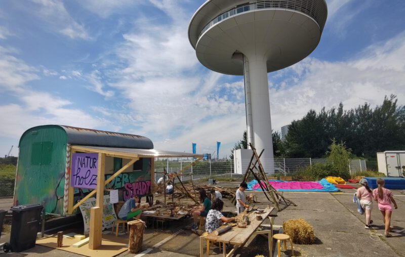 Projekt-Teaserbild für Kinderstadt 2026 – Naturholz